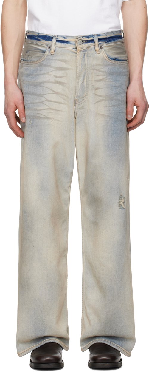 パンツ Acne Studios BAGGY FIT JEANS 1981M ACNE STUDIOS-Baggy fit jeans - 1981M-B00348 228 – Dope
