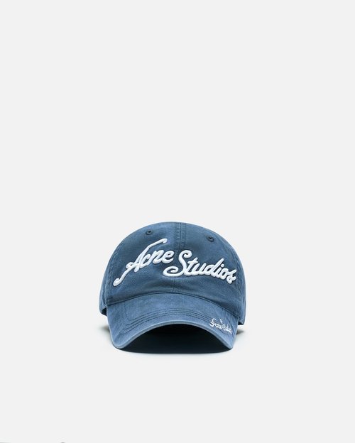 Acne Studios Cap - Deep Blue - C40416-BPA-OS