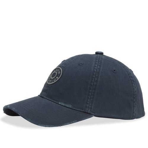Acne Studios Carliy Small Button Cap - Dark Navy - C40450-833