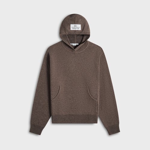 Acne Studios Cashmere Hoodie - Walnut Brown - B60353-BRW
