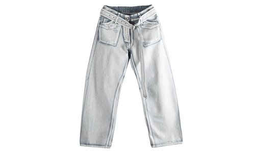Acne Studios Casual Jeans FN WN TROU001609 BLUE WHITE - FN WN TROU001609 BLUE WHITE
