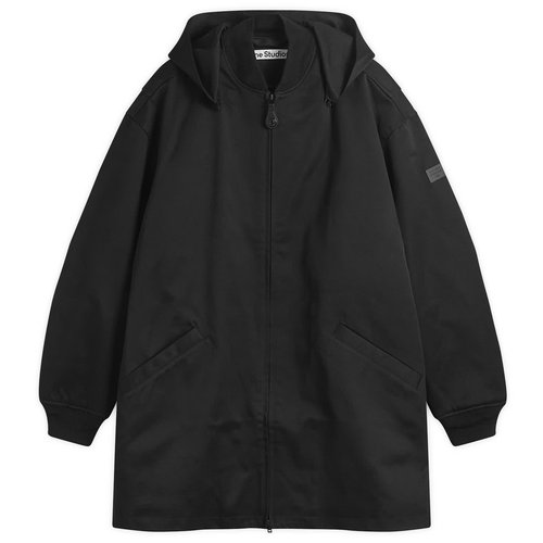 Acne Studios Cotton Nylon Workwear Parka - Black - B90878-900