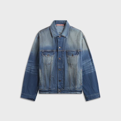 Acne Studios Denim Jacket - Mid Blue - NC90218-863