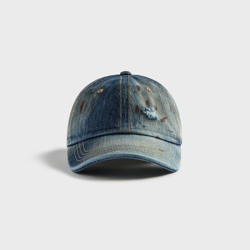 Acne Studios Embroidered Logo Cap - Mid Blue - NC40445-863