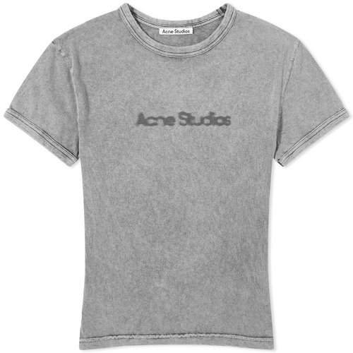 Acne Studios Etza Blurred Top - Faded Grey - AL0353-DJO