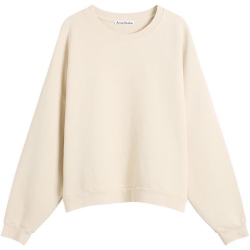Acne Studios Fester Vintage Sweatshirt - Light Taupe - CI0137-CEG