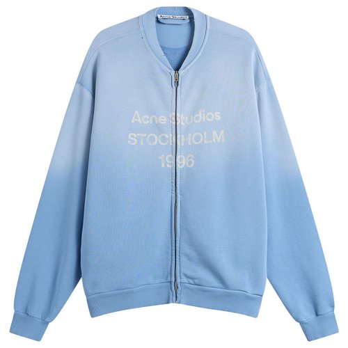 Acne Studios Fiah Zip 1996 Bomber Jacket - Cornflower Blue - CI0189-CDI