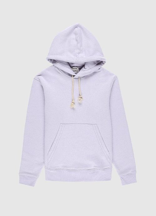 Acne Studios Forres Rev Hoodie - Purple - FN-MNSWEA000095-PURP