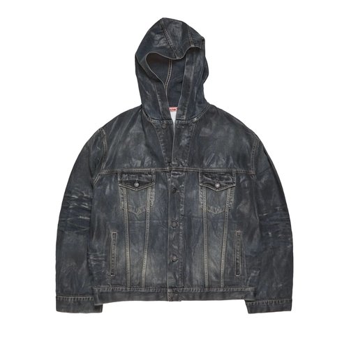 Acne Studios Hooded Denim Jacket - C90197-900