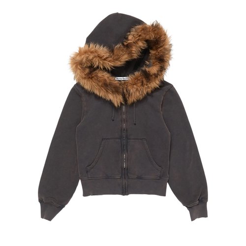 Acne Studios Hooded Zipper Sweater - AI0176-BUT