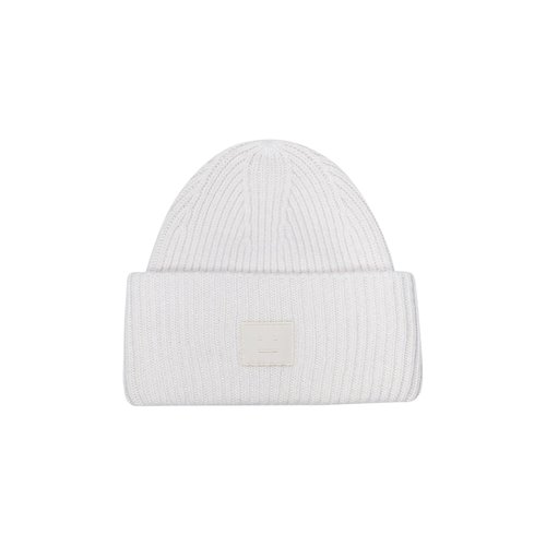 Acne Studios Large Face Logo Beanie - C40448 GREY