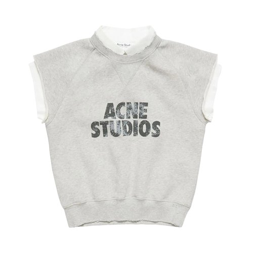 Acne Studios Layered Fleece Vest - AI0182 GREY