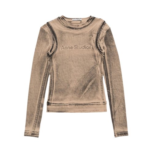Acne Studios Layered Printed T-Shirt - AL0531 PUMP
