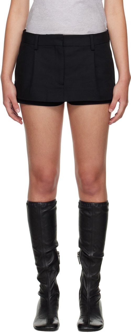 Acne Studios Layered Skort - Black - AF0560-900