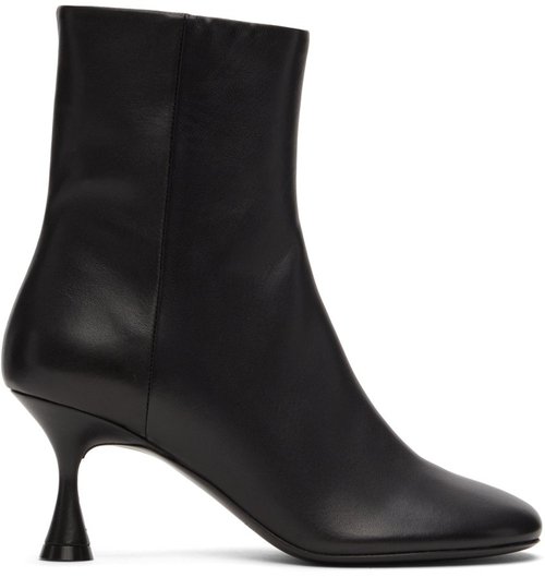 Acne Studios Leather Ankle Boots - Black - AD0476-900