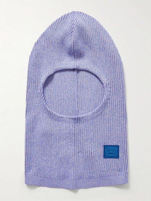 Wool-Blend Ribbed Balaclava main image 0