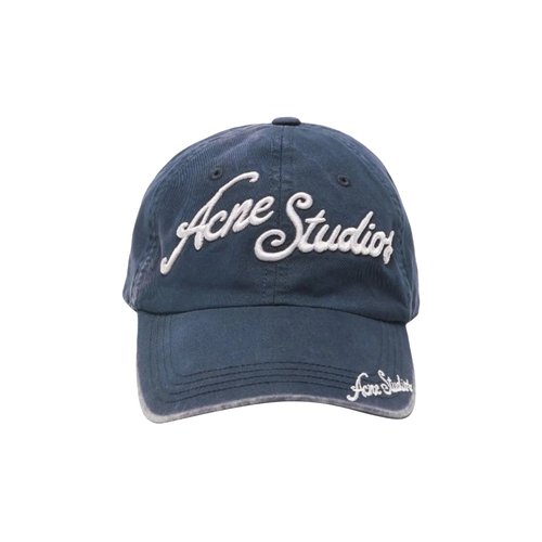 Acne Studios Logo Cap - C40416 DEEP