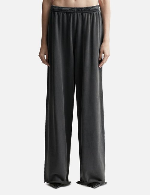 Acne Studios Logo Sweatpants - Ocean Blue