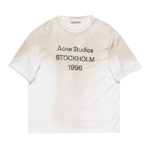 Acne Studios Logo T-Shirt - CL0196 DUST