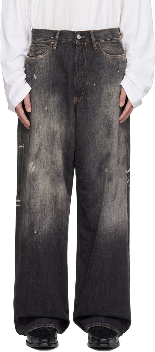 Acne Studios 1981 U Trafalgar Jeans C00081900 - Black - C00081-900