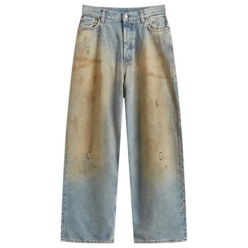 Acne Studios Blue Loose Fit 2023 Jeans - Mid Blue - C00088-863