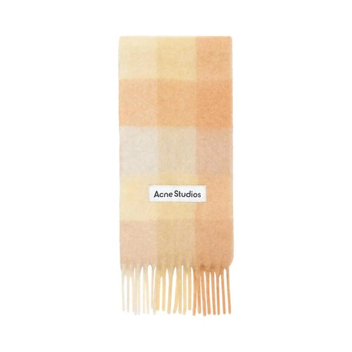 Acne Studios Mohair Checked Scarf - CA0084-DS8