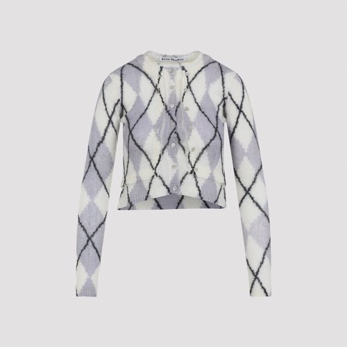 Acne Studios Mohair Blend Cardigan - A60570-DMN