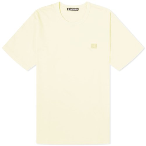 Acne Studios Nash X Face T-Shirt - Sand/Green - CL0205-AN9