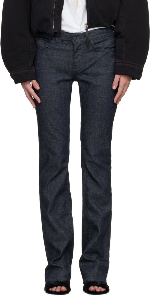 Acne Studios Navy 2013F Skinny Fit Jeans - Dark Blue - A00572-838
