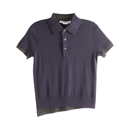 Acne Studios Polo Knitwear - A60644 PURP