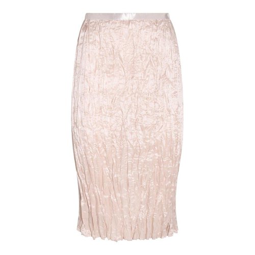 Acne Studios Runched Detailed Satin Skirt - AF0317-COW