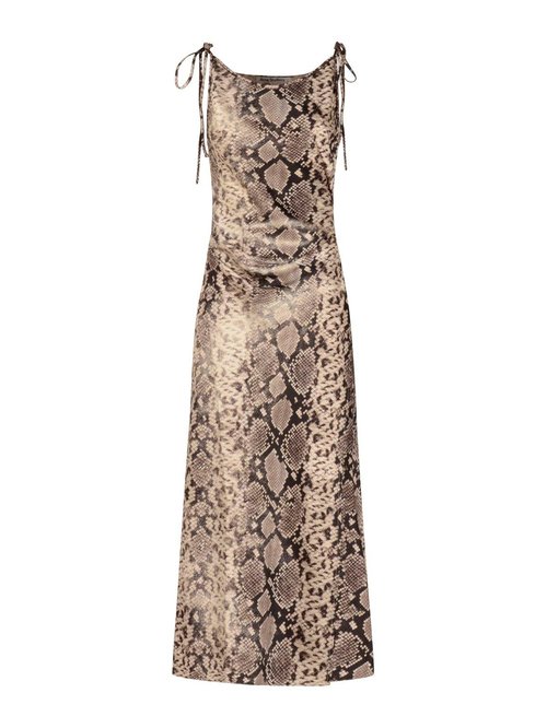 Acne Studios Satin Python Printed Dress - A20793-BPH