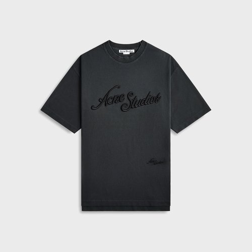 Acne Studios Tee - Faded Black - 0345-BM0