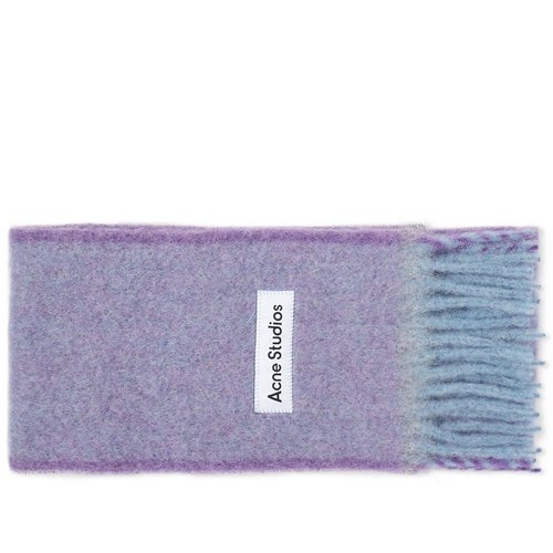 Acne Studios Vally Solid Scarf - Lavender Purple - CA0290-ADH