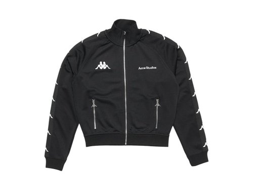 Acne Studios x Kappa Zipper Sweater - Black - SP-UX-SWEA000012