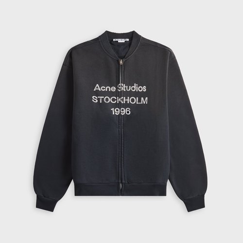 Acne Studios Zip-up Sweater - Black - NCI0189-900