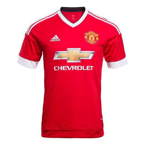 adidas Manchester United 15/16 Home Jersey - Red - AC1414