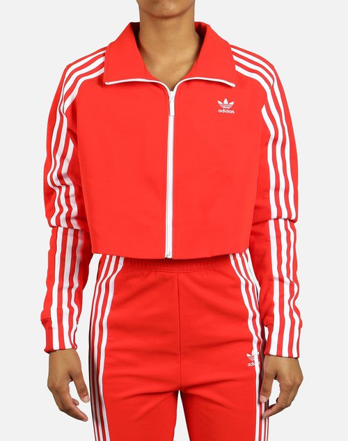 adidas 3-STRIPES TRACK JACKET - RED - DH2726