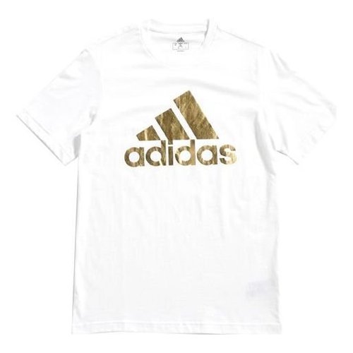adidas 8-Bit Foil Grfx Printed Short Sleeve TEE - White - FN1736