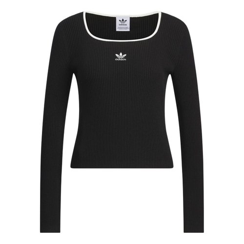 adidas Adi Long Sleeve Fully Fashion Sweater - Black - JM8052