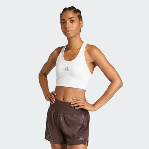 adidas adi365 Running Pocket Medium Support Bra - White - KA2787