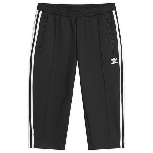 adidas Adicolor 3-Stripes Capri Track Pant - Black/White - JV7520