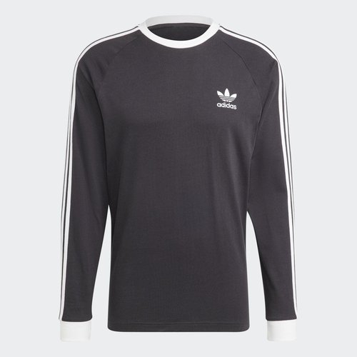adidas Adicolor Classics 3-Stripes Long Sleeve Tee - Black - IA4877