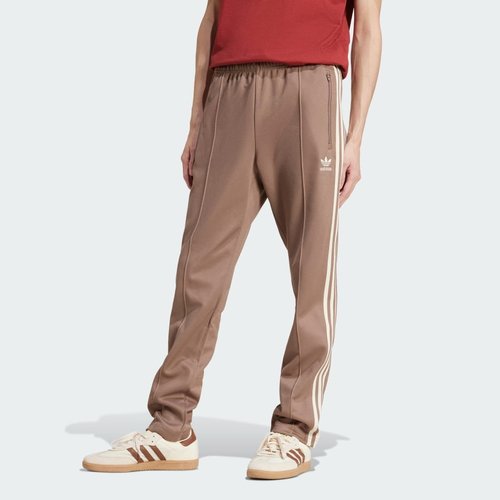 adidas Adicolor Classics Beckenbauer Track Pants - Trace Brown/Wonder White - JP2525