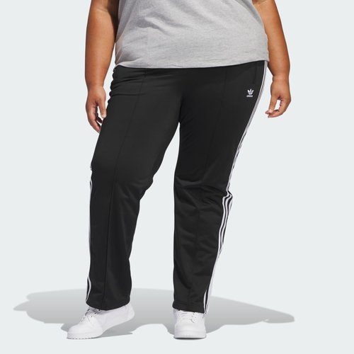 adidas Adicolor Classics Firebird Track Pants Plus Size - Black/White - JE6234