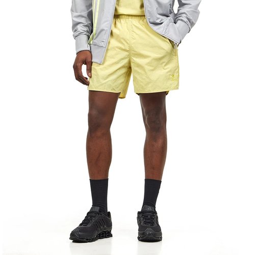 adidas Adicolor Classics Sprinter Shorts - Powder Yellow/Pure Sulfur - JC9928