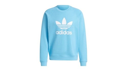 adidas Adicolor Classics Trefoil Crewneck Sweatshirt 'Semi Blue Burst ...