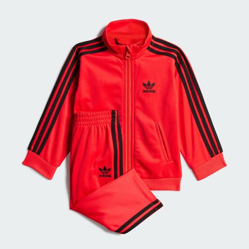 adidas Adicolor Firebird Track Suit - Lucid Red - JY0022