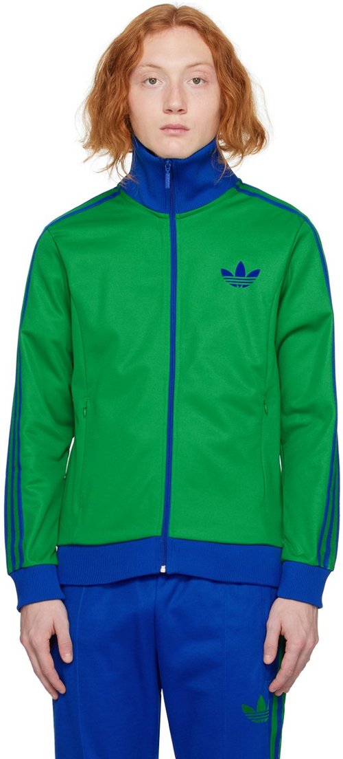 adidas / Adicolor Heritage Now/トラックジャケット/M/コットン/GRN/IB3426 adidas Adicolor Heritage Now Track Jacket 'Autumn Green' - IB3426
