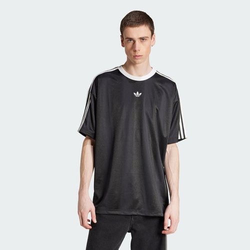 adidas Adicolor Jacquard Jersey - Black/White - JW5876